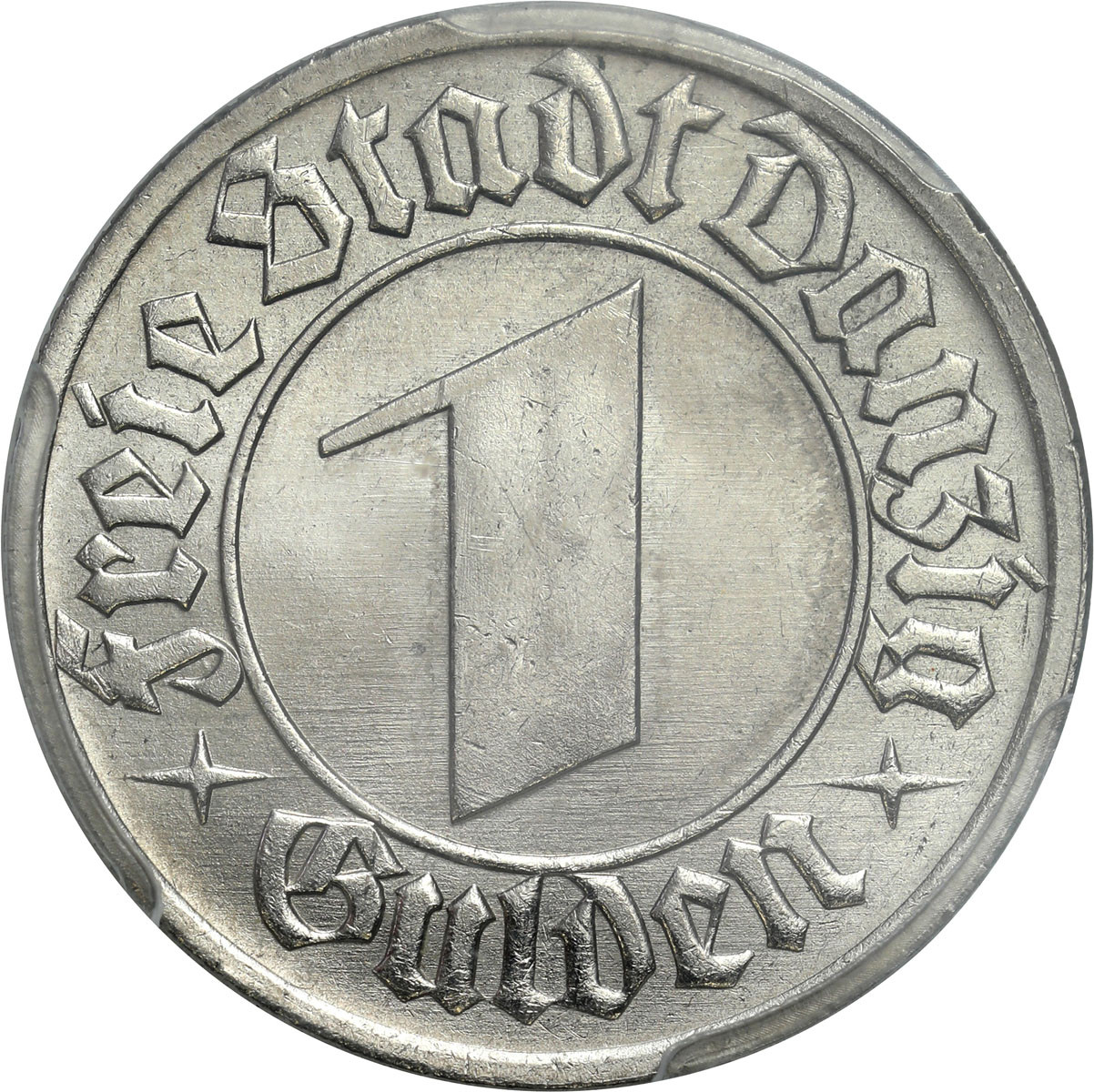 Wolne Miasto Gdańsk / Danzig. 1 Gulden 1932 PCGS MS64 (2 MAX)